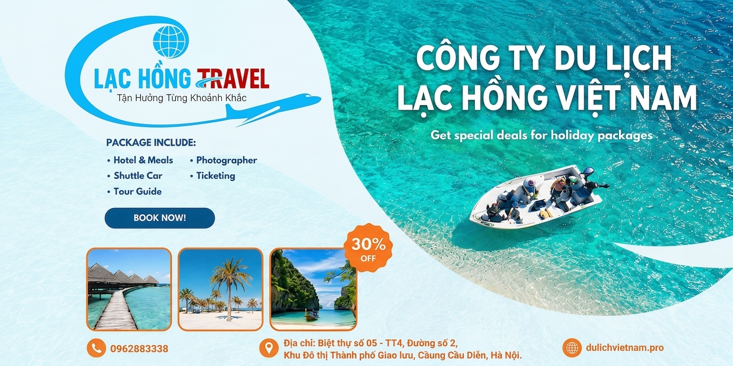 CÔNG TY CỔ PHẦN DU LỊCH LẠC HỒNG VIỆT NAM